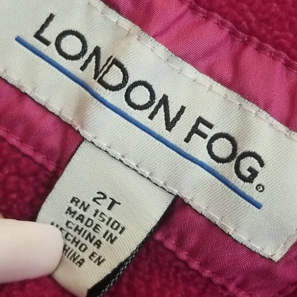 London fog‎ jacket 2t
